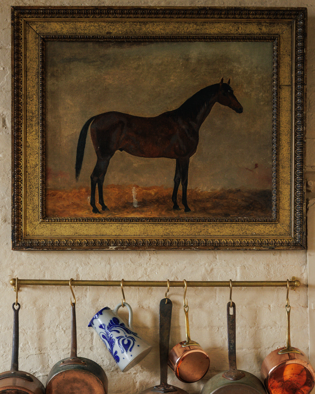 'Le Cheval' Oil Painting
