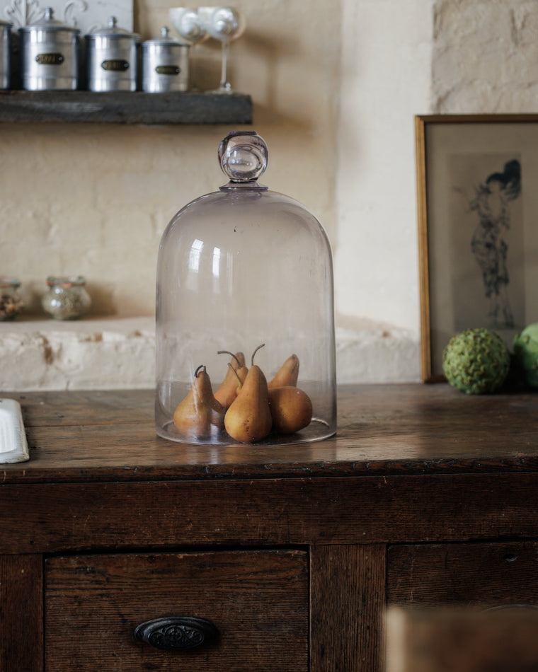 Antique Glass Bell
