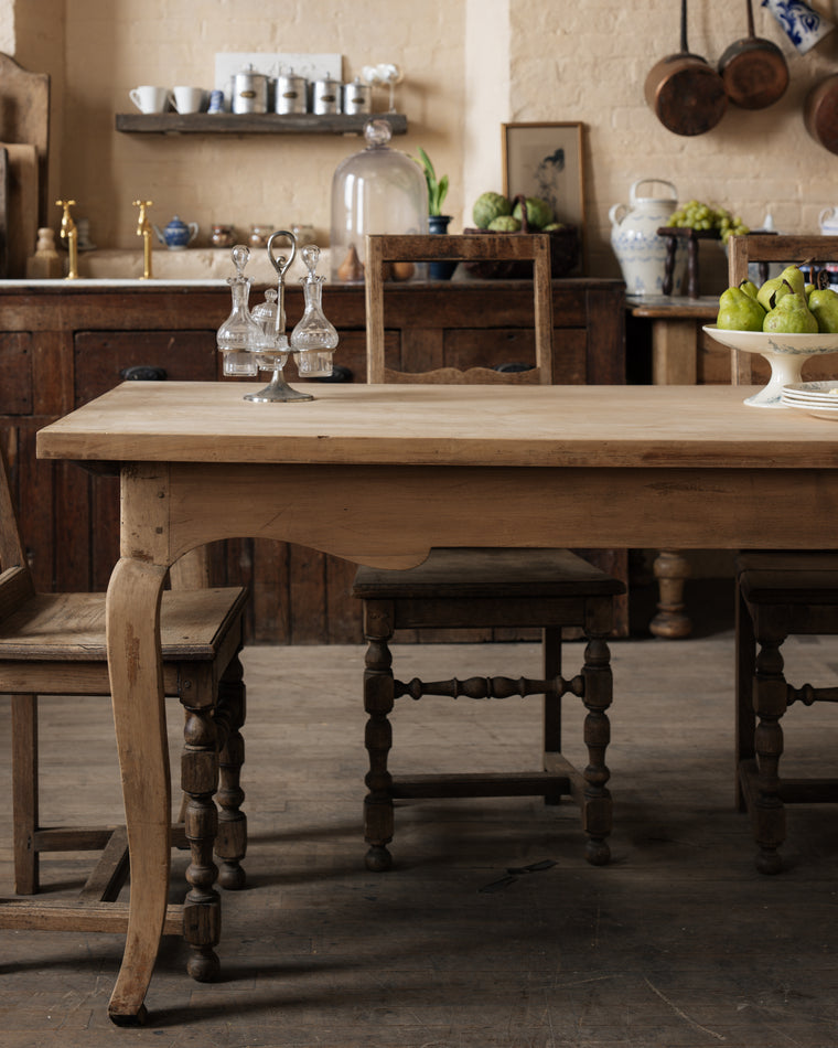 Antique Cherry Farm Table