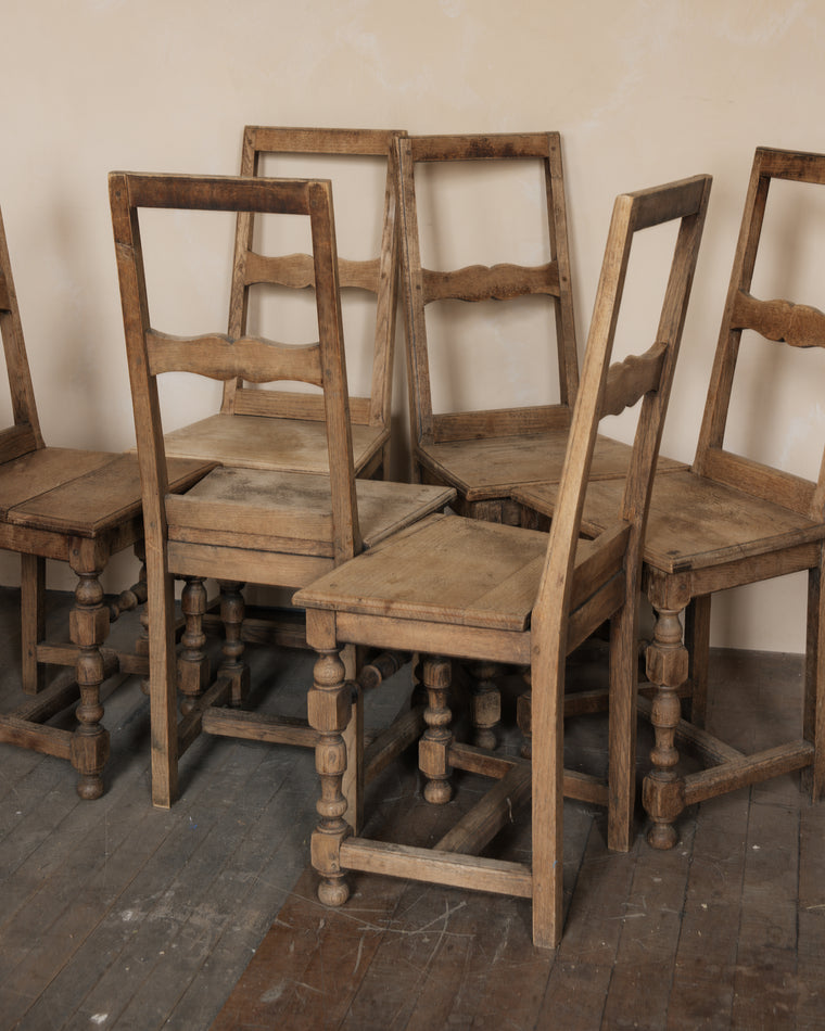 Stripped Lorraine Oak Chair