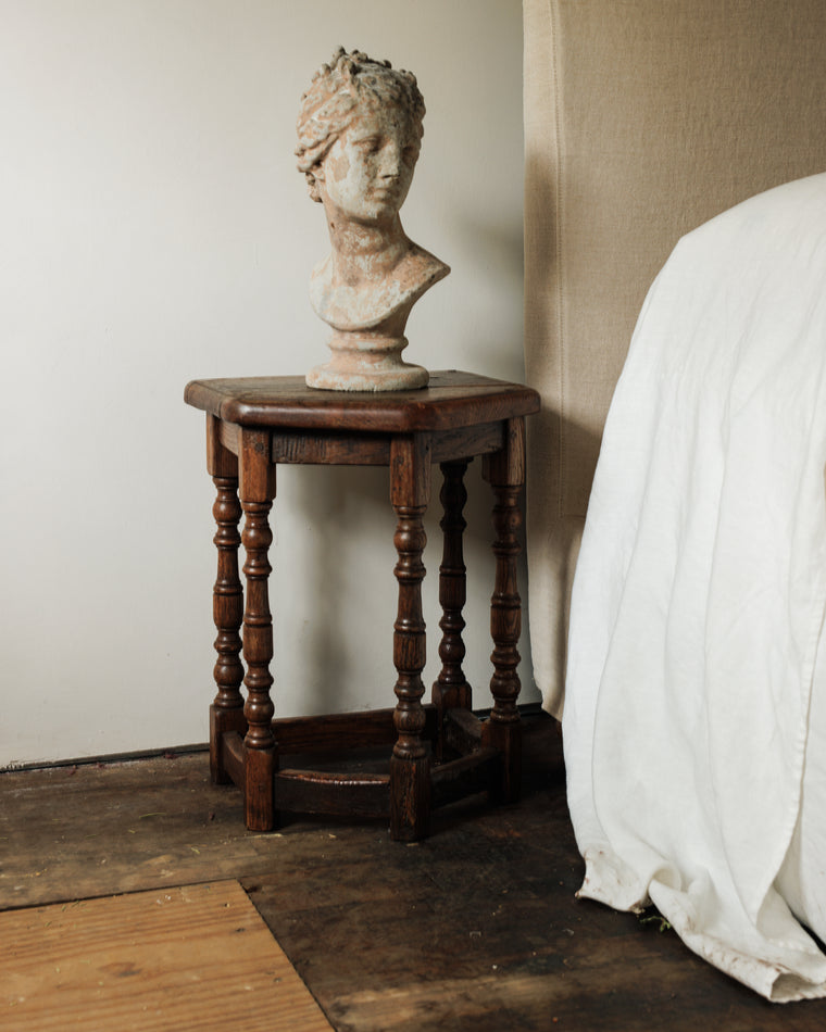 Antique Cantor Side Table