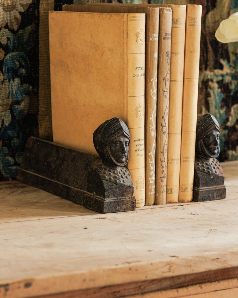 Knight Cast Iron Bookends