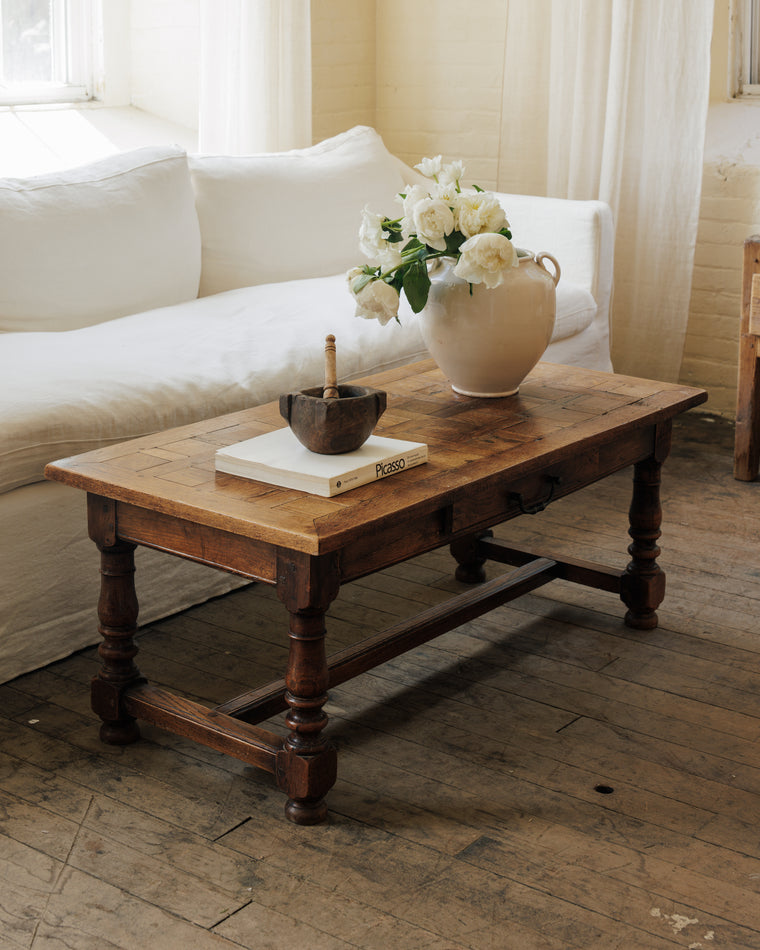 Small Parquet Coffee Table
