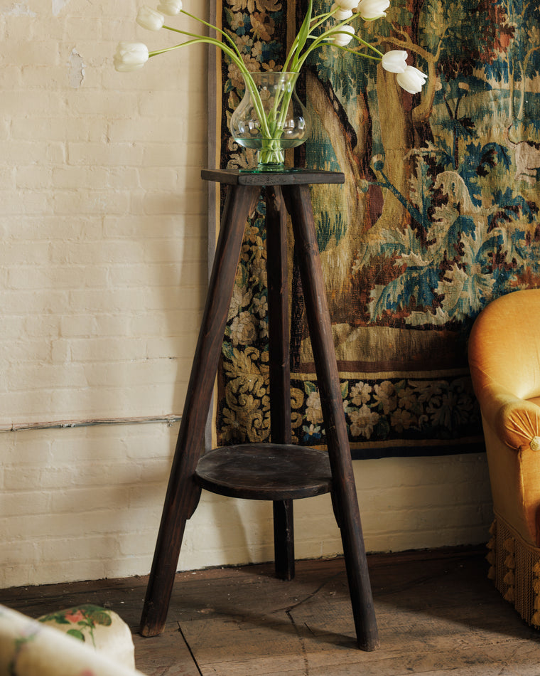 Wood Pedestal