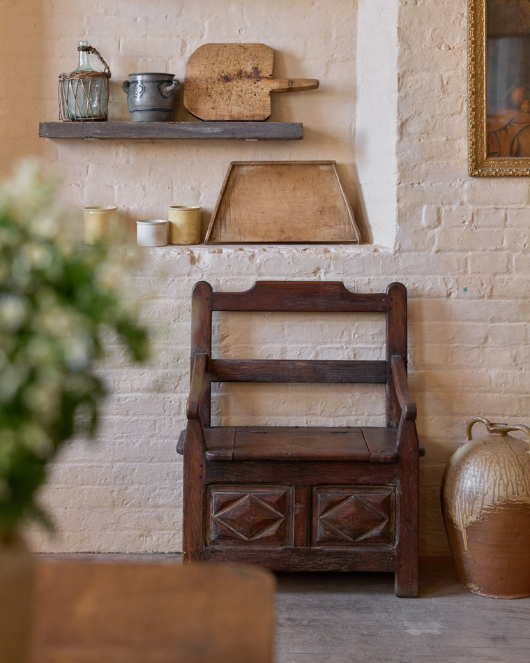 French Salt Box Bench