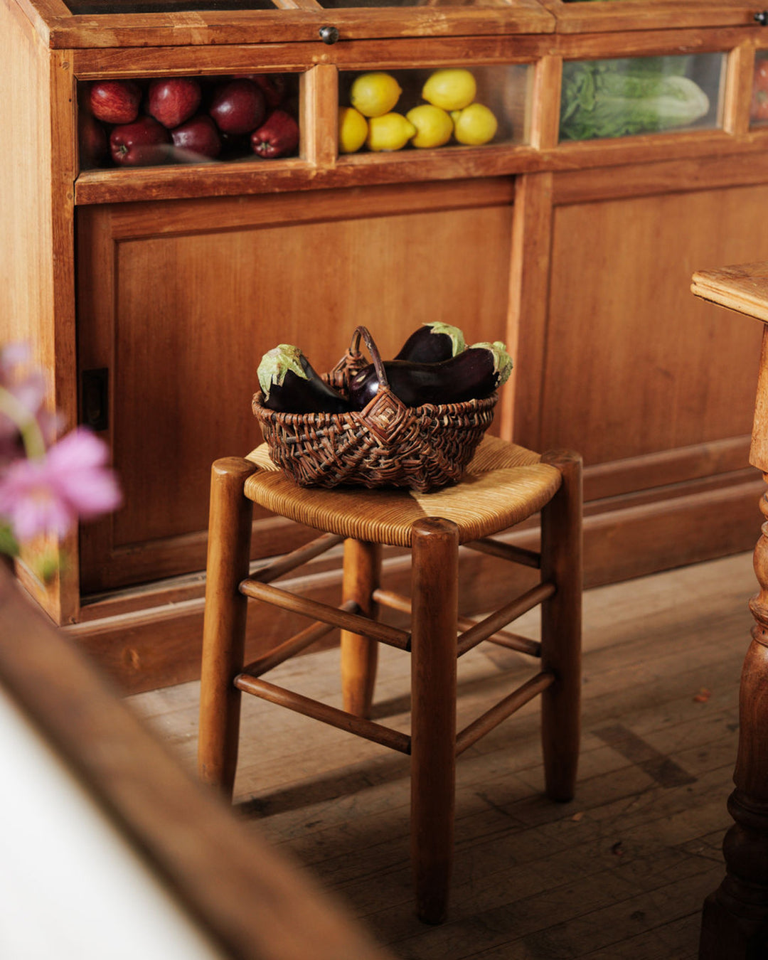 French Rush Stool