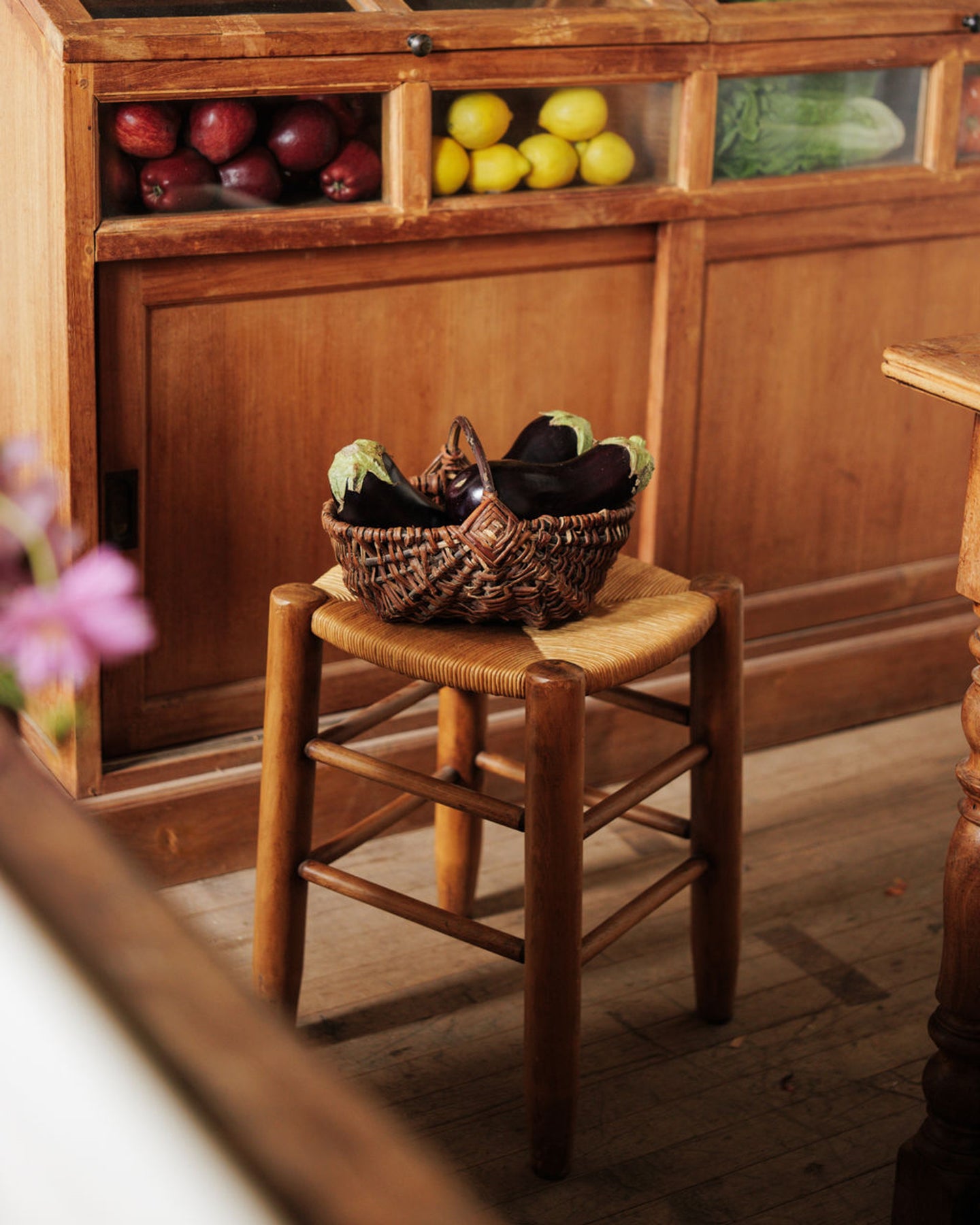 French Rush Stool