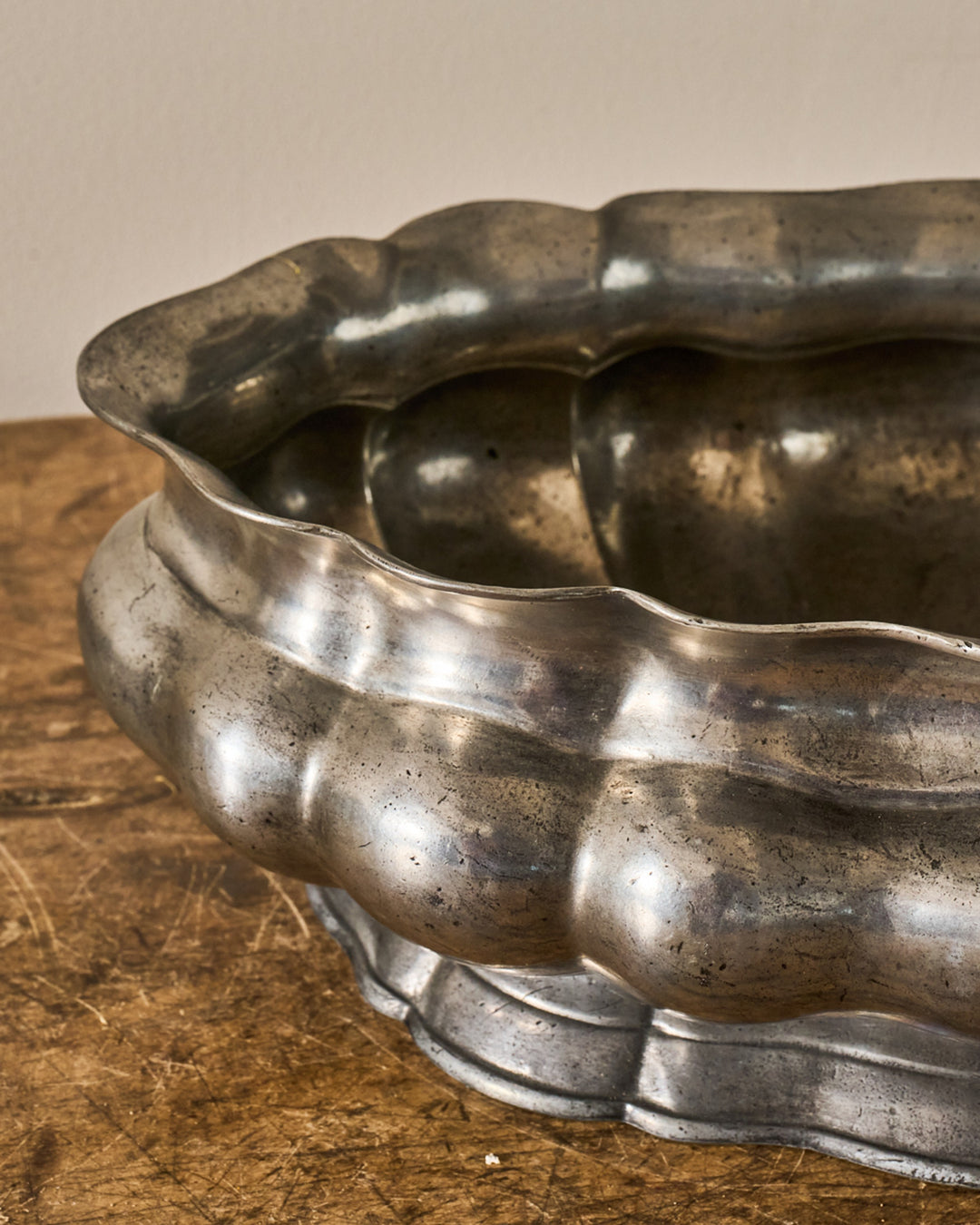 Pewter Jardinere