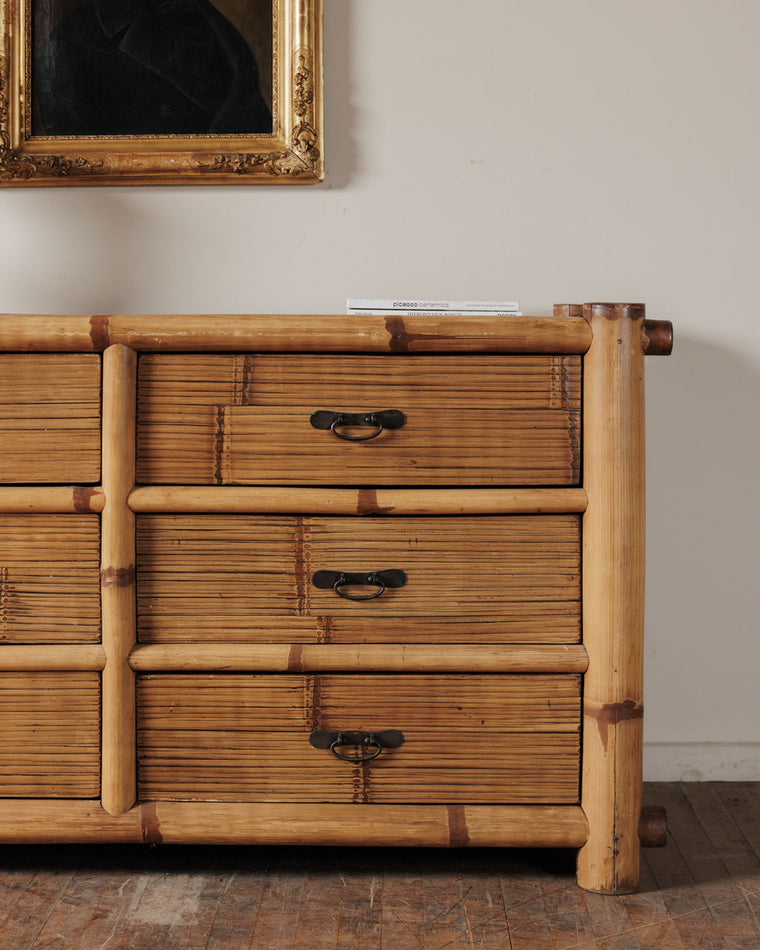 Bamboo Chest of Drawers