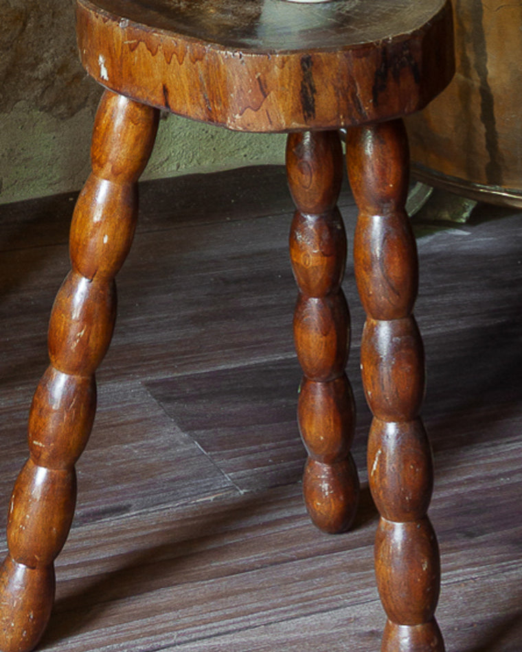 Brutalist Bobbin Stool