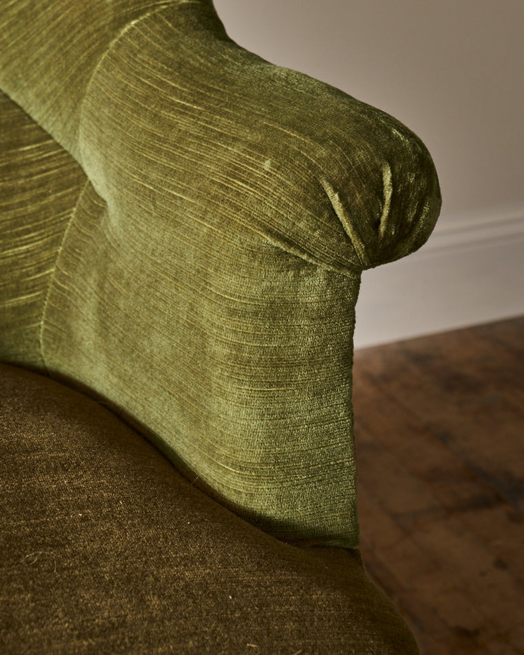 Napoleon III Green Armchair