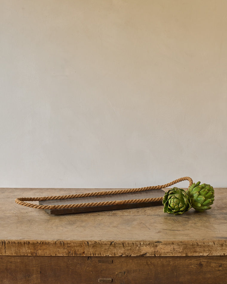 Wood and Rope Serving Board