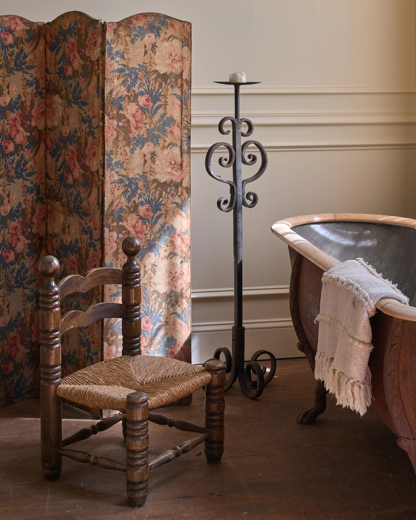 18th c. Chateau Candelabra
