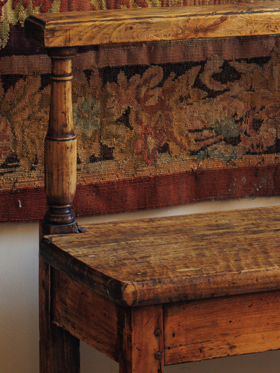 Wood French Bench