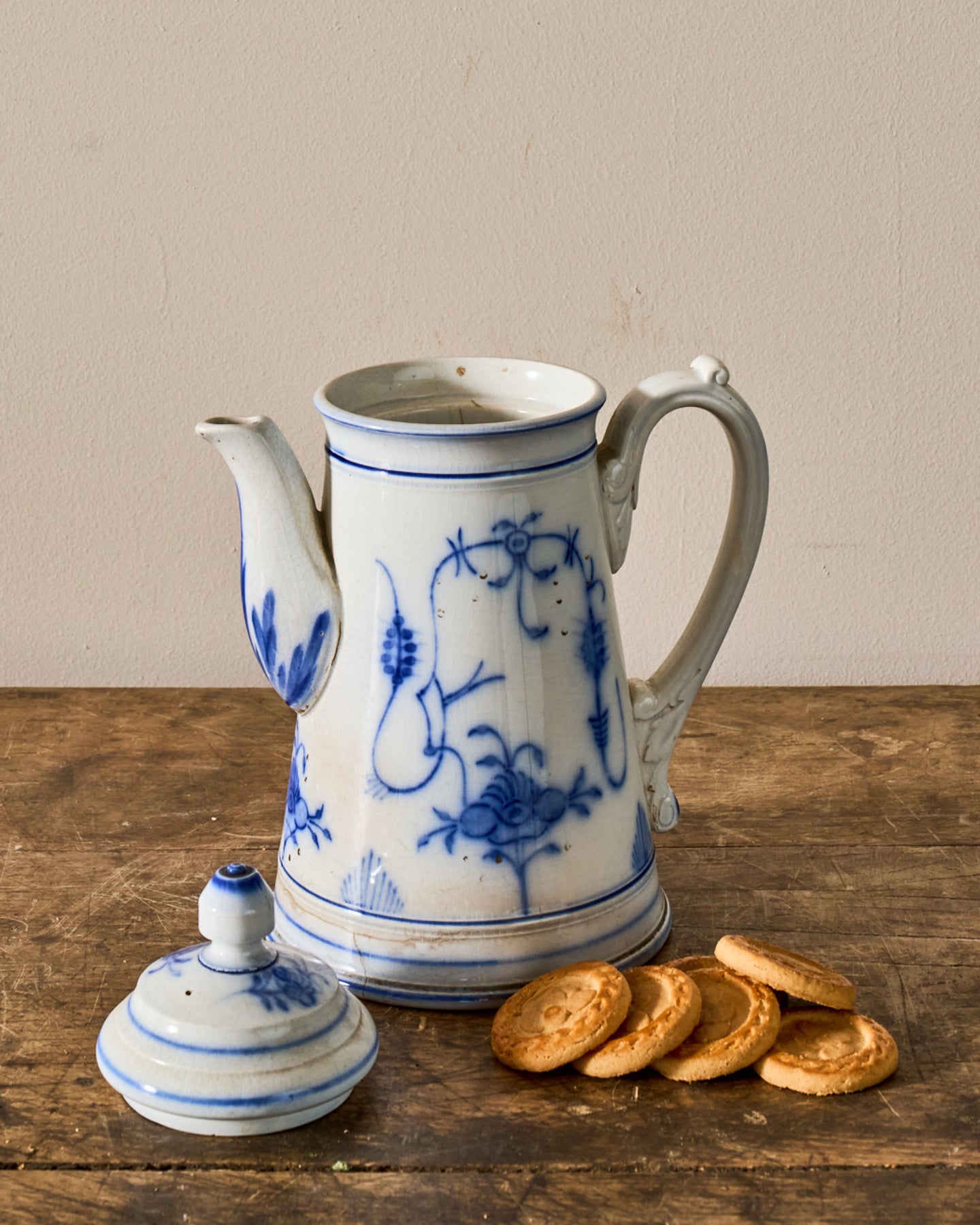 Blue Onion Coffee Pot - I