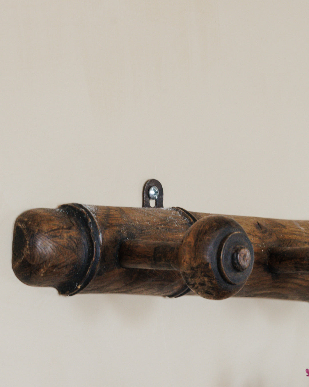 Faux Bamboo Coat Rack