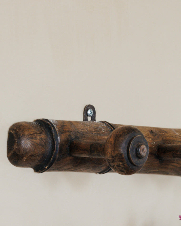 Faux Bamboo Coat Rack