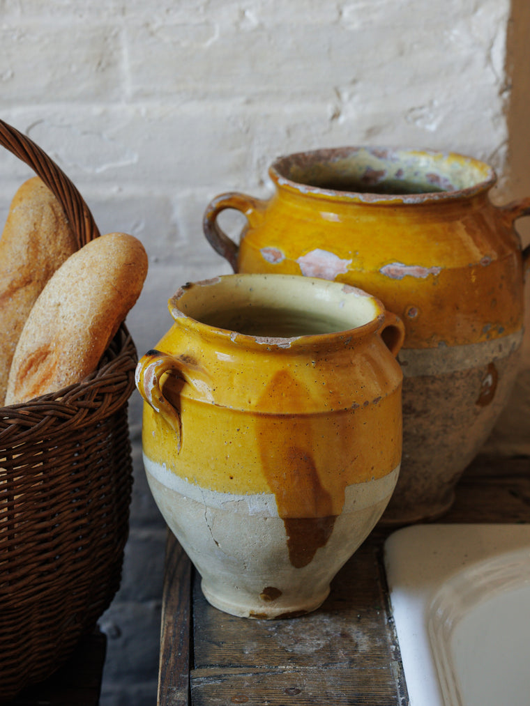 Yellow Confit Pot - Drip