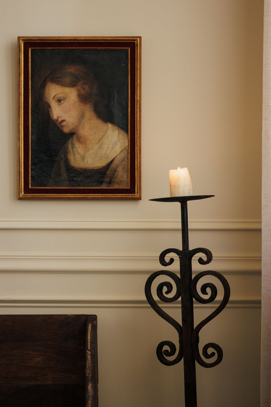 18th c. Chateau Candelabra