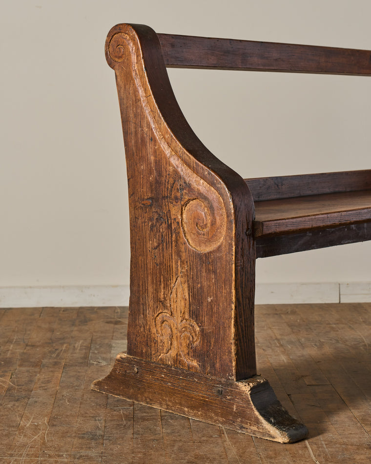 French Church Bench