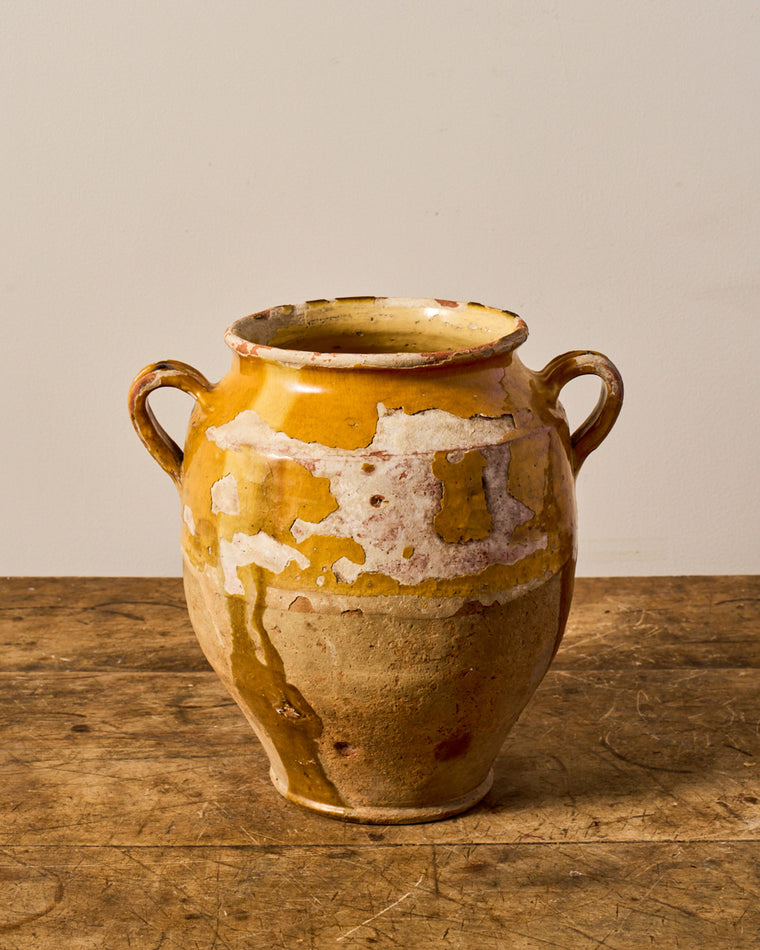 Yellow Confit Pot - V