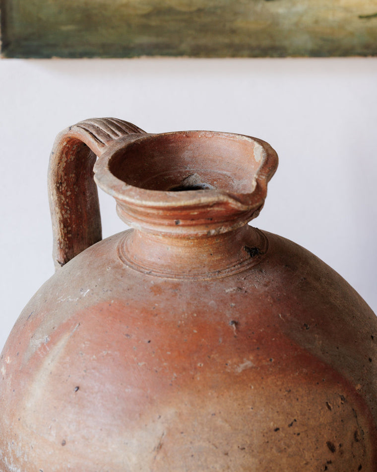 French Olive Oil Pitcher