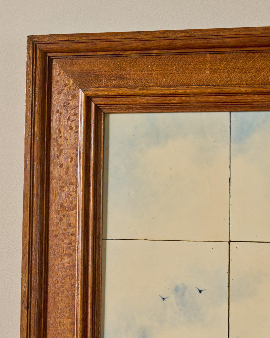 Framed Delft Tile