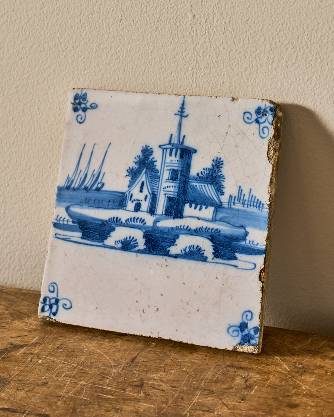 18th c. Delft Tile - II