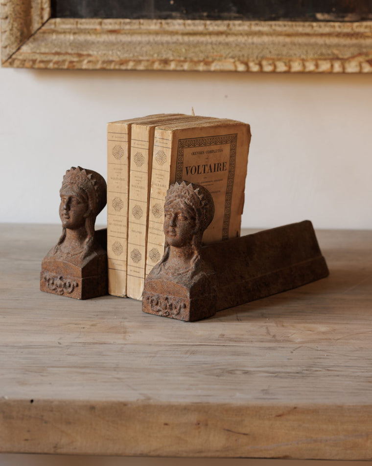 Cleopatra Bookends