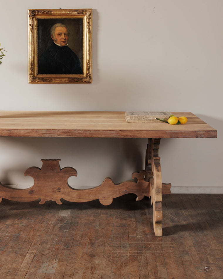 Rare 19th c. Spanish Dining Table