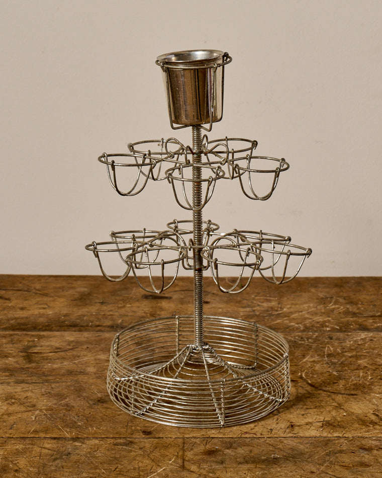 Vintage Bistro Egg Stand