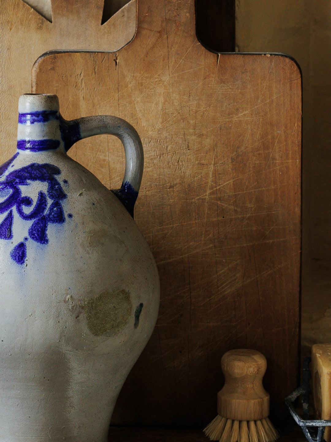 French Alsace Pinched Neck Jug