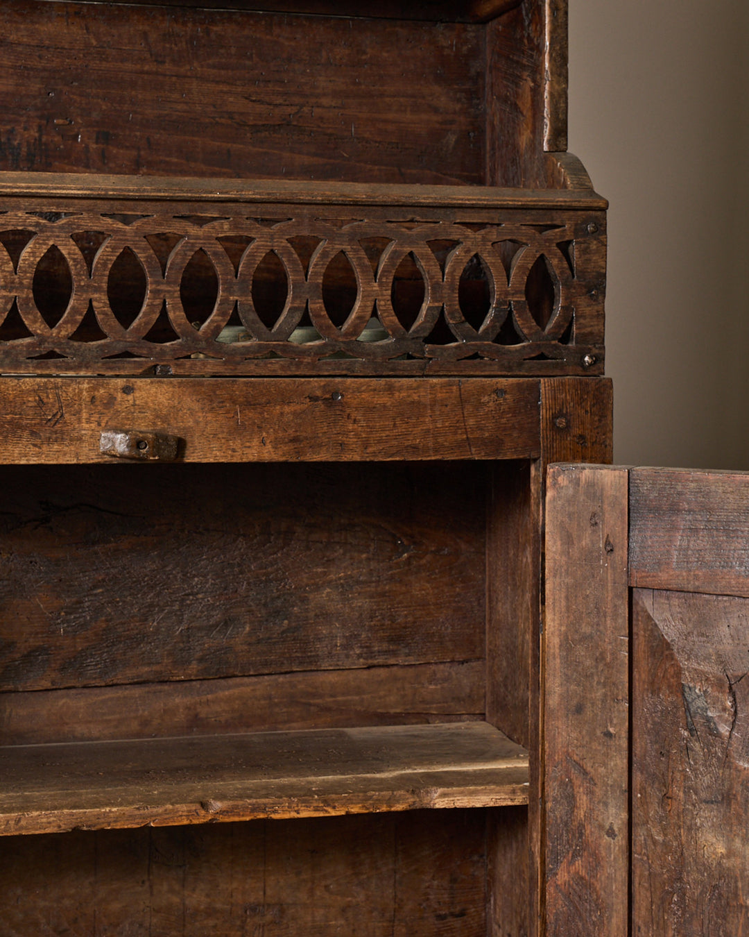 19th c. Dutch Kitchen Cupboard
