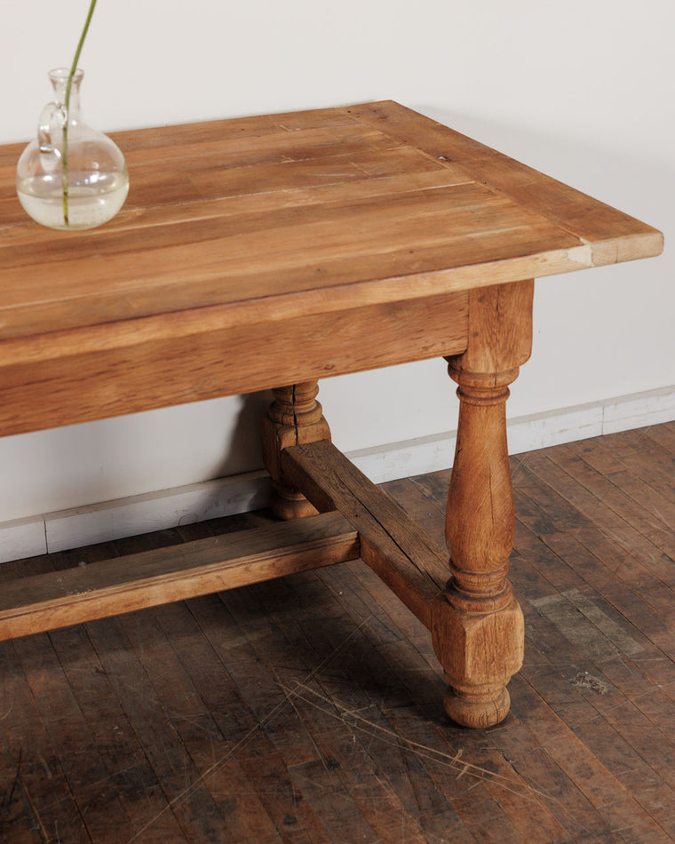 19th c. Oak Farm Table