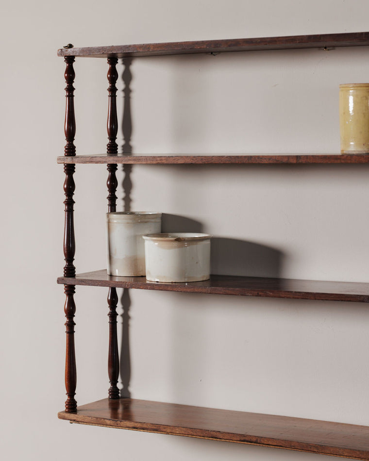 19th c. Wall Bookcase - I