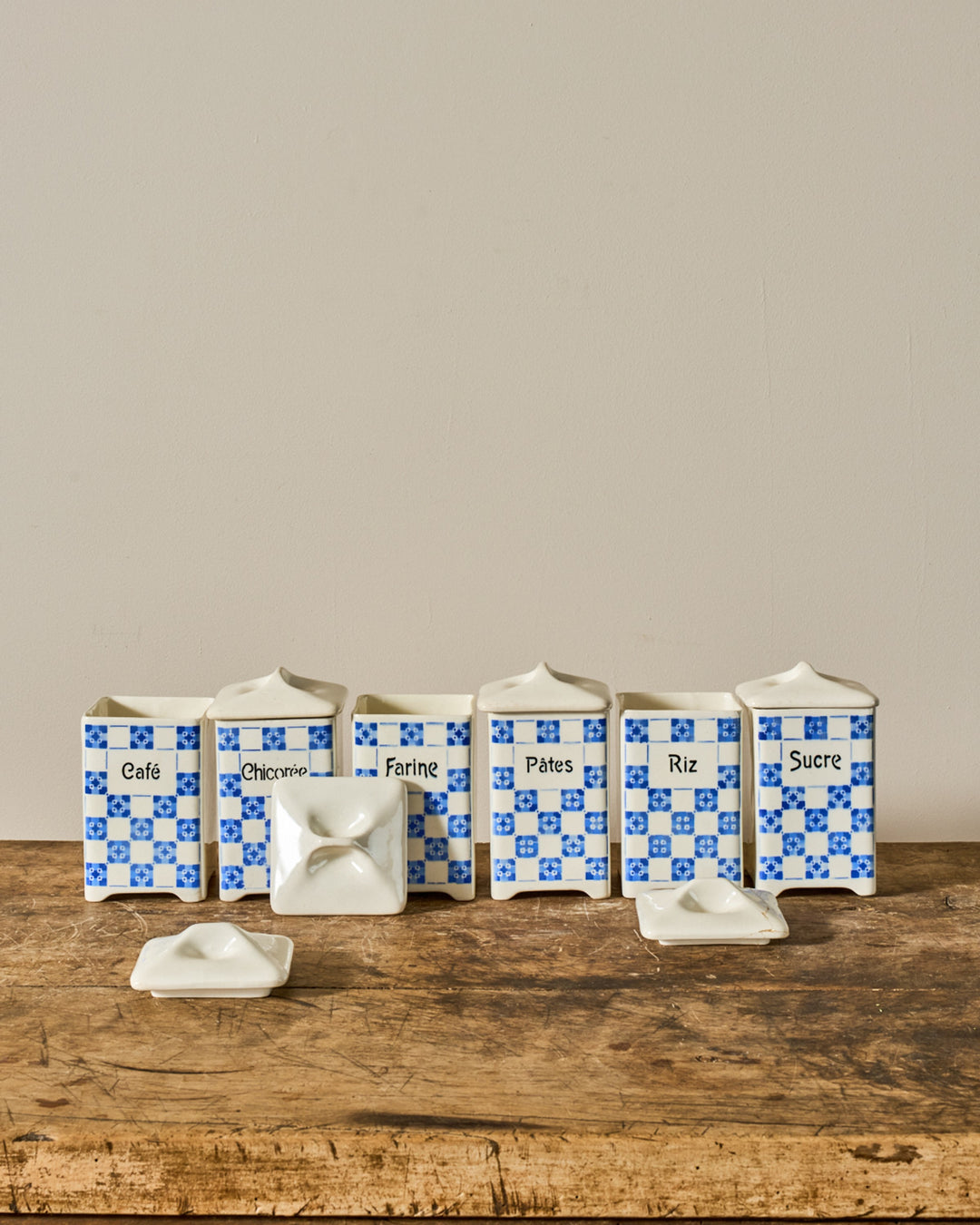 Large French Canister - Set of 6