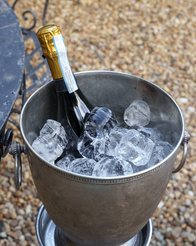 Silver Champagne Bucket with Stand