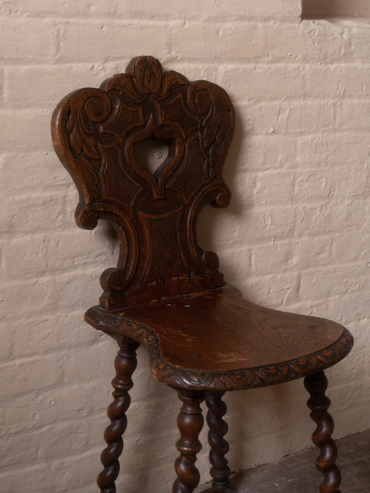 Antique Carved French Chair