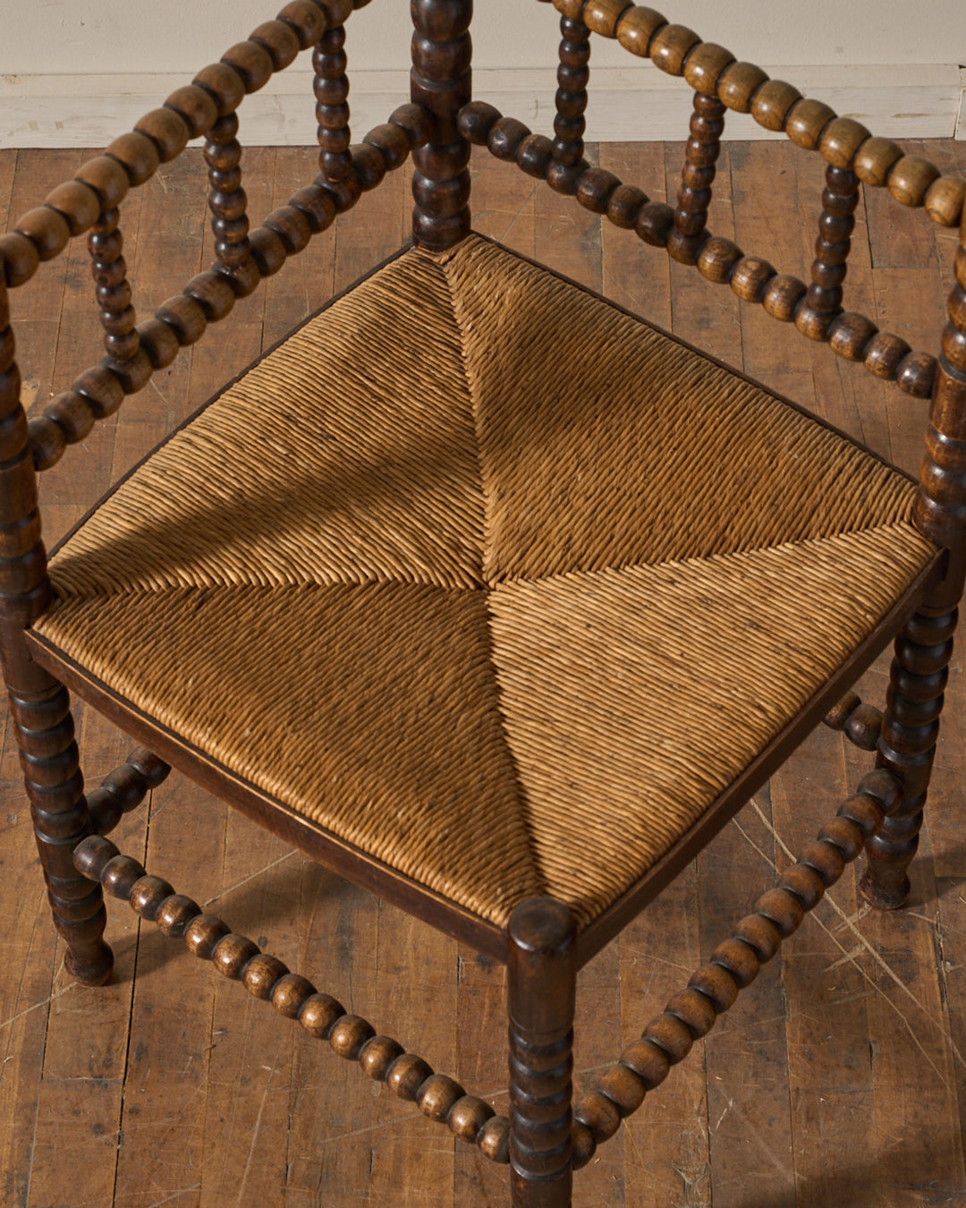 Dutch Bobbin Corner Chair