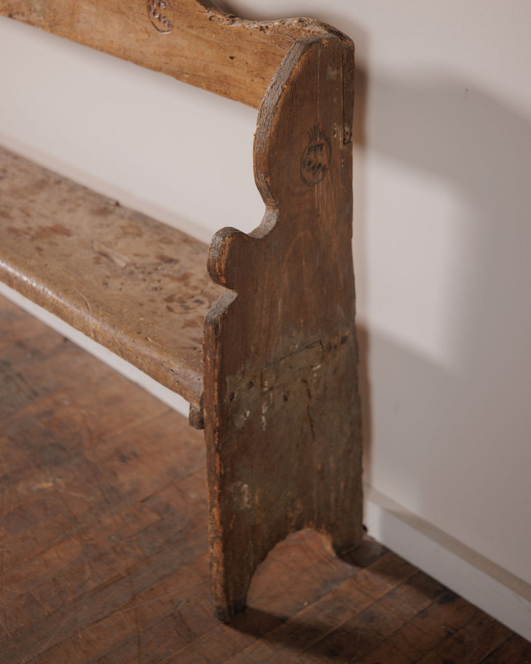 17th c. Italian Church Bench