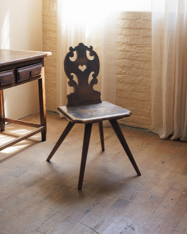 19th c. Alpine chair