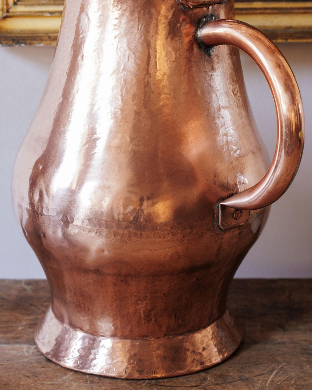 Antique Copper Pitcher