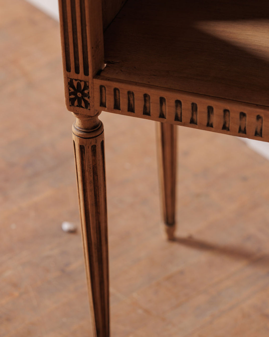 Oak Bedside Table Set