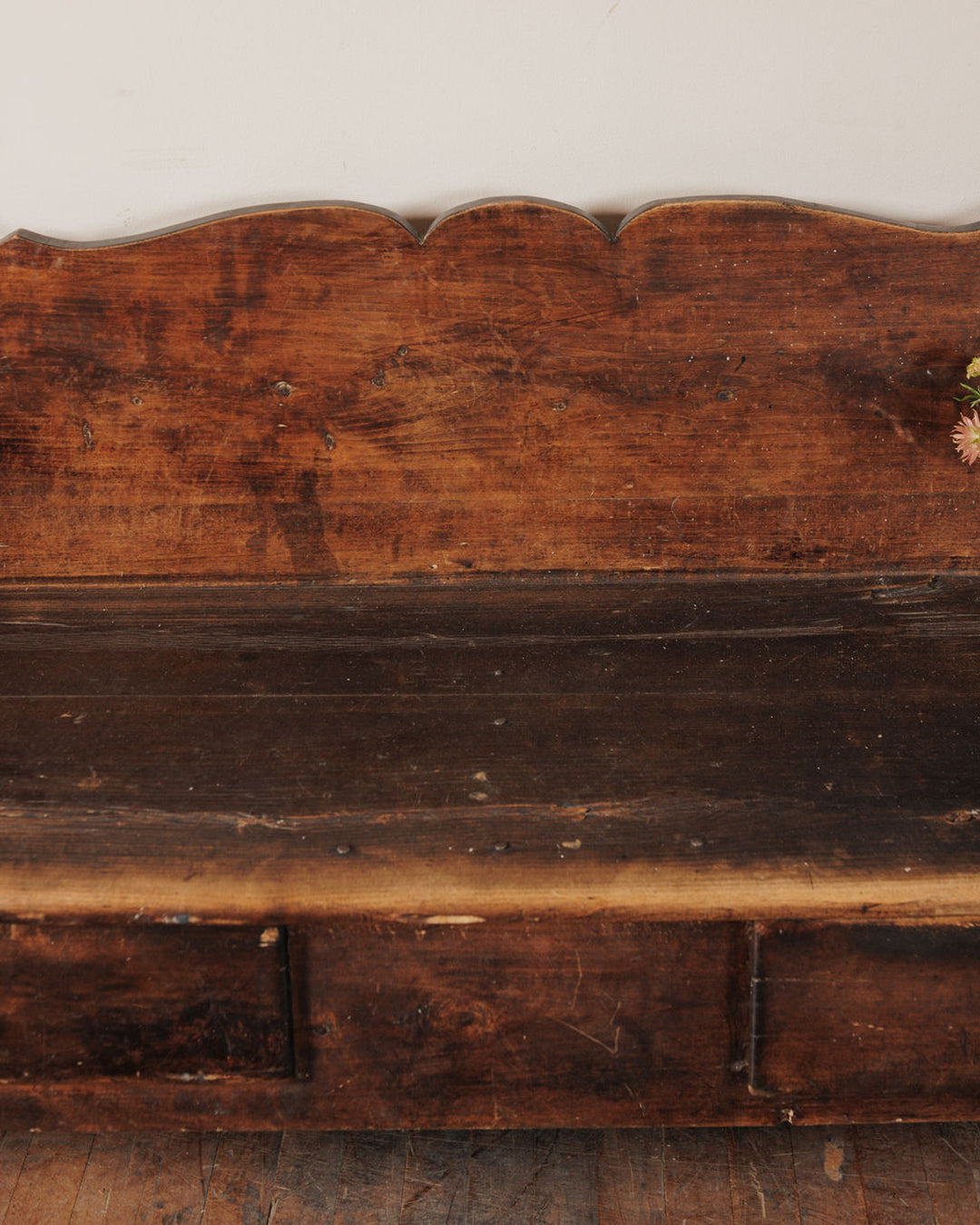 19th c. Alps Church Bench
