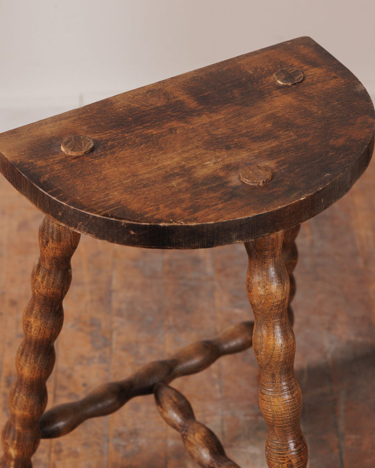 Demi Lune Bobbin Stool
