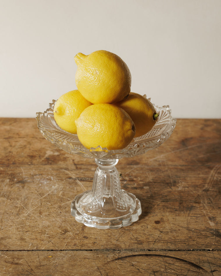 Tall Glass Pedestal Dish