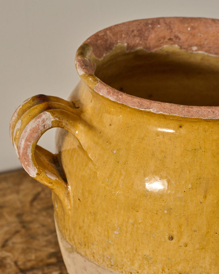 Yellow Confit Pot - II