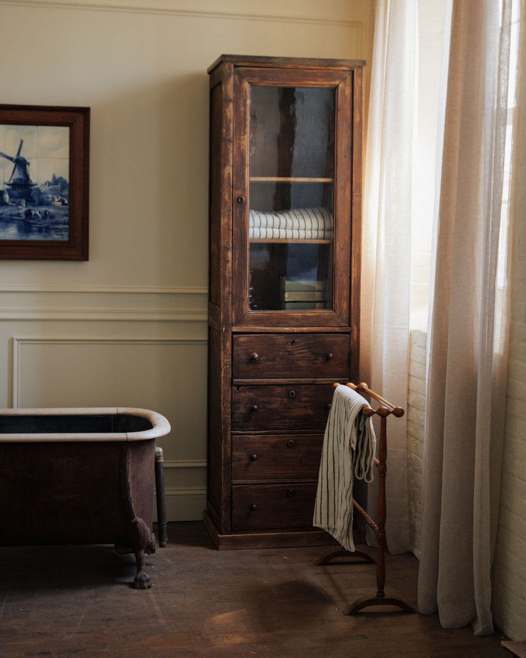 19th c. Shoe Makers Cupboard