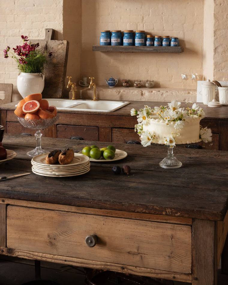 Glass Pedestal Dish
