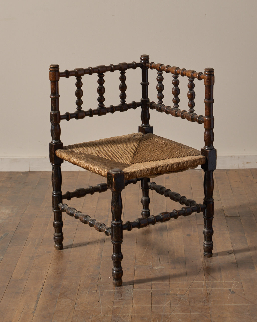 Dutch Bobbin Corner Chair - I